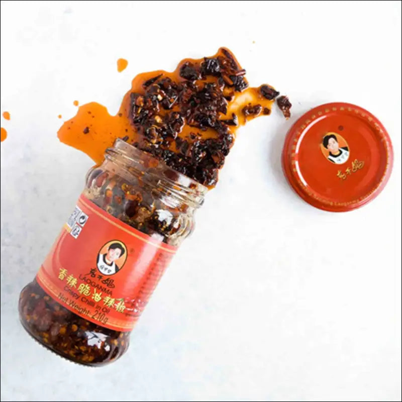 Lao Gan Ma Peperoncino Croccante in Olio 210 g - Condimenti
