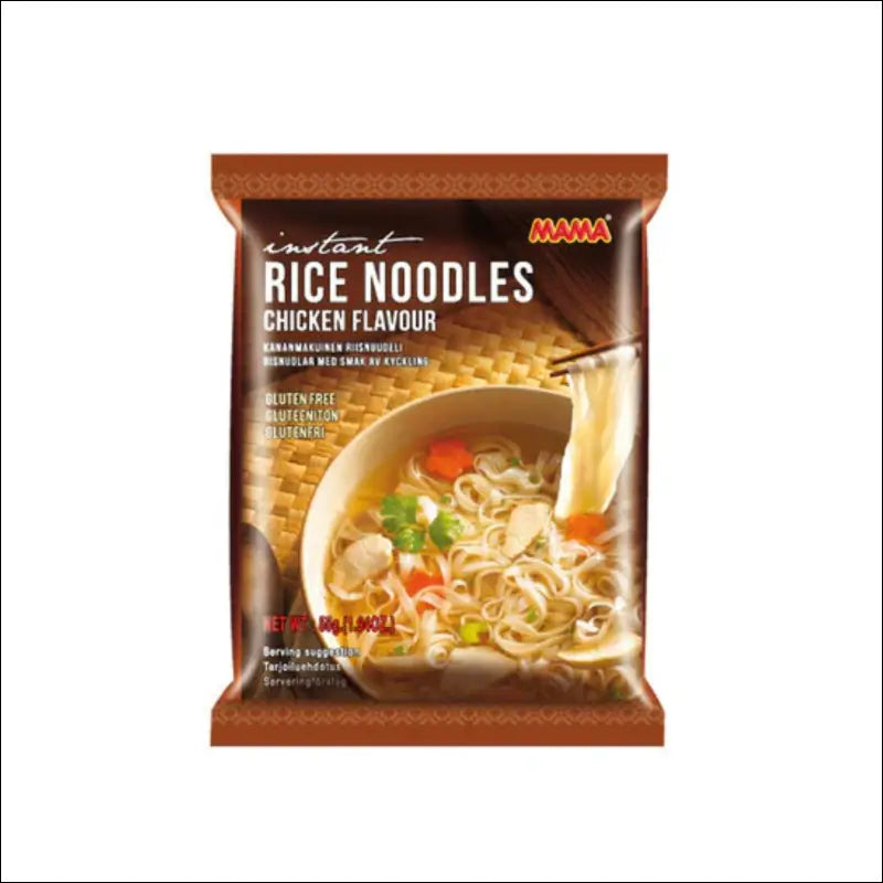 Mama Instant Noodles di Riso Pollo Senza Glutine 55 g - Noodles