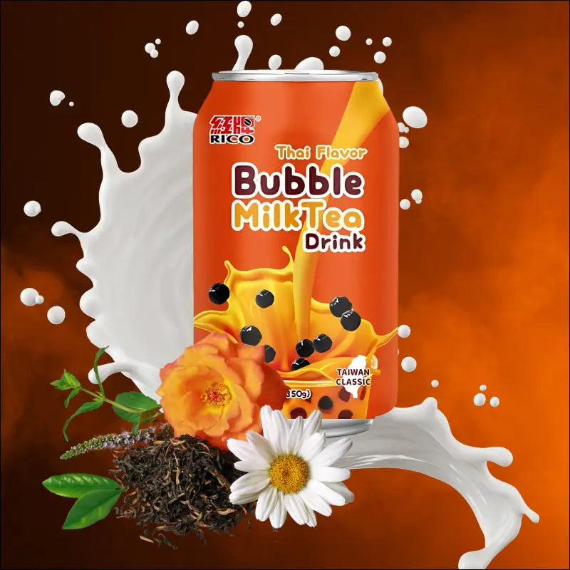 Rico Bubble Milk Tea-Bibita Thai 350 ml - Matcha e tè