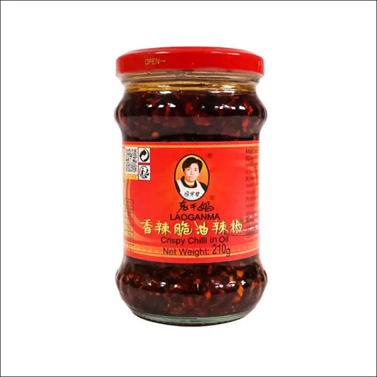 Lao Gan Ma Peperoncino Croccante in Olio 210 g - Condimenti