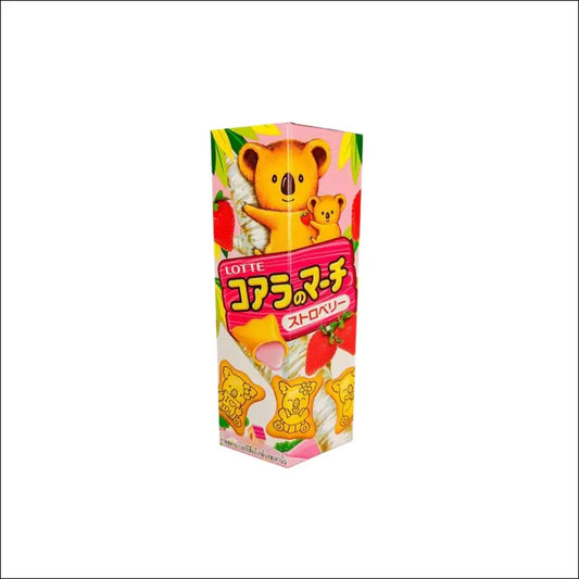 Lotte Koala March Biscotti alla Fragola 37 g - Snack dolci