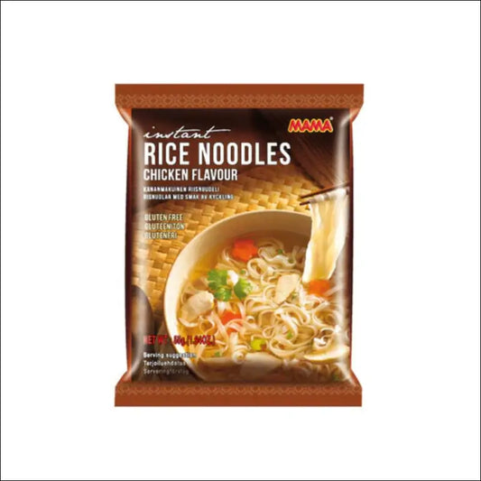 Mama Instant Noodles di Riso Pollo Senza Glutine 55 g - Noodles