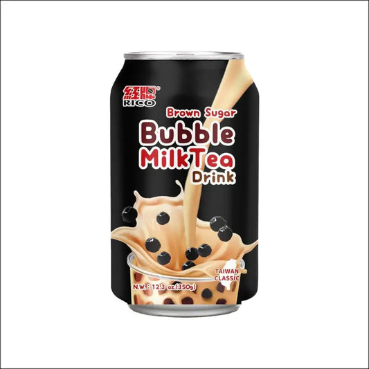 Rico Bubble Milk Tea Bevanda Zucchero di Canna 340 ml - Matcha e tè
