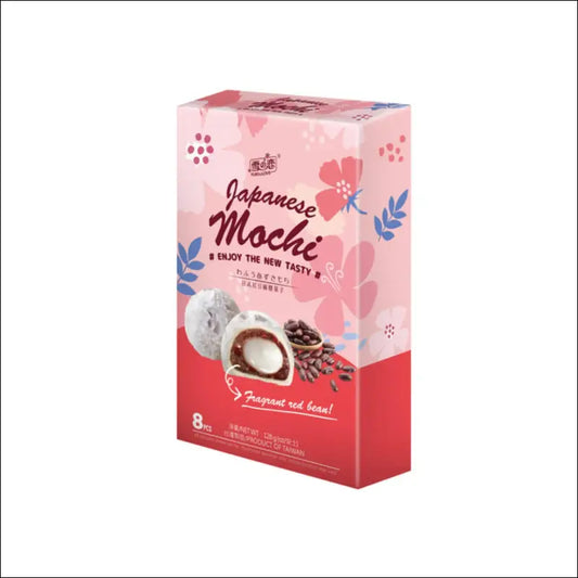 Yuki & Love Mochi Torta di Riso Pasta di Fagioli Azuki 128 g - Snack dolci