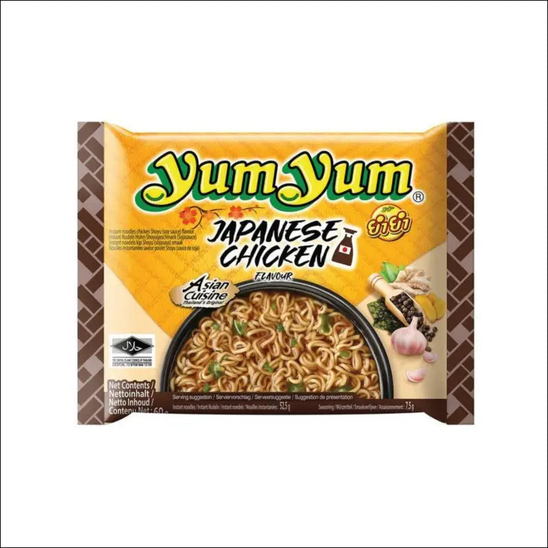 Yum Yum Noodles Instantanei Pollo Giapponese Shoyu 60 g - Noodles